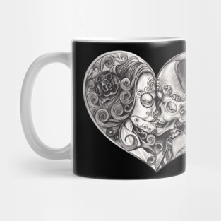 Skeleton lovers. Mug